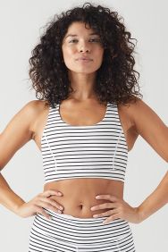 Glyder Black Stripe Full Force Bra