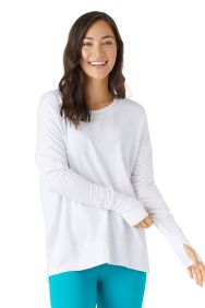 Glyder White Lounge Long Sleeve